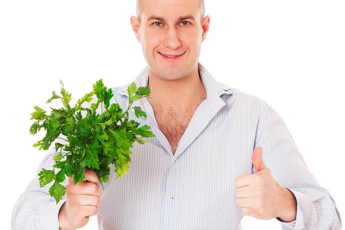 parsley to increase strength